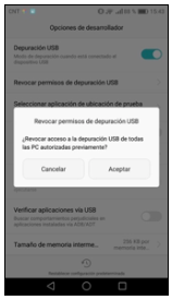 Problemas al Ejecutar una aplicación Android - Unauthorized Device