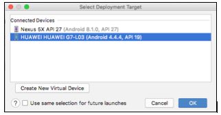 Problemas al Ejecutar una aplicación Android - Unauthorized Device