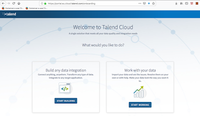 Creación Cuenta Talend Cloud
