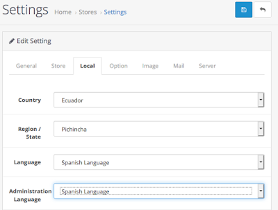 How to Install Spanish Language in OpenCart