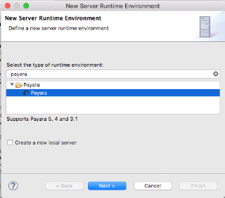 Configure Payara Server in Eclipse IDE