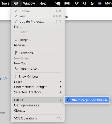 Subir un proyecto directamente a Github desde IntelliJ